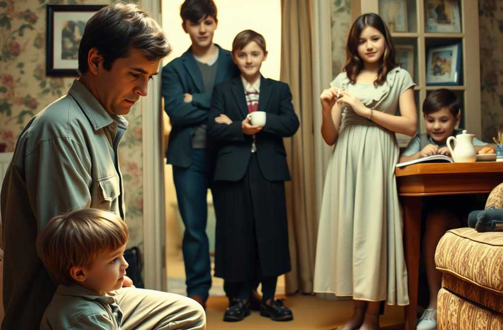 В трудные времена я женился на женщине с тремя детьми — мы остались совсем одни