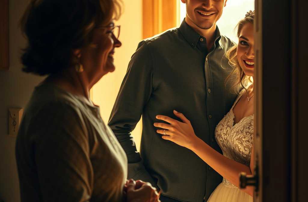 — Мама, знакомься, — Вова подтолкнул вперёд девушку, — это Алина. Моя будущая жена.